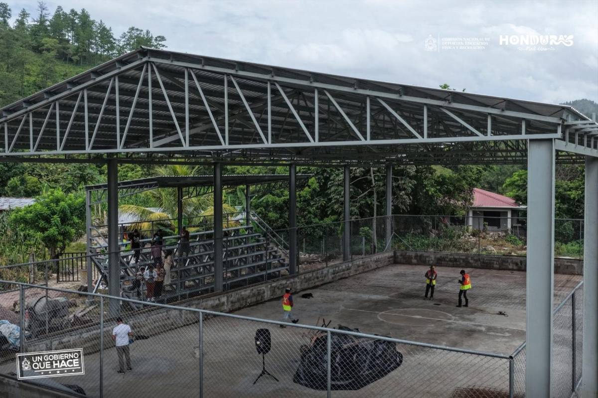 CONDEPOR reactiva proyecto deportivo en Ojo de Agua, Comayagua