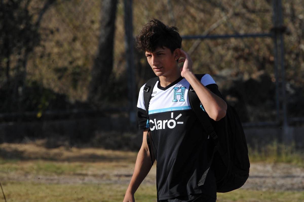 Mathías Vázquez se estrenó en la Selección de Honduras y Rueda se llevó una sorpresa en el entrenamiento