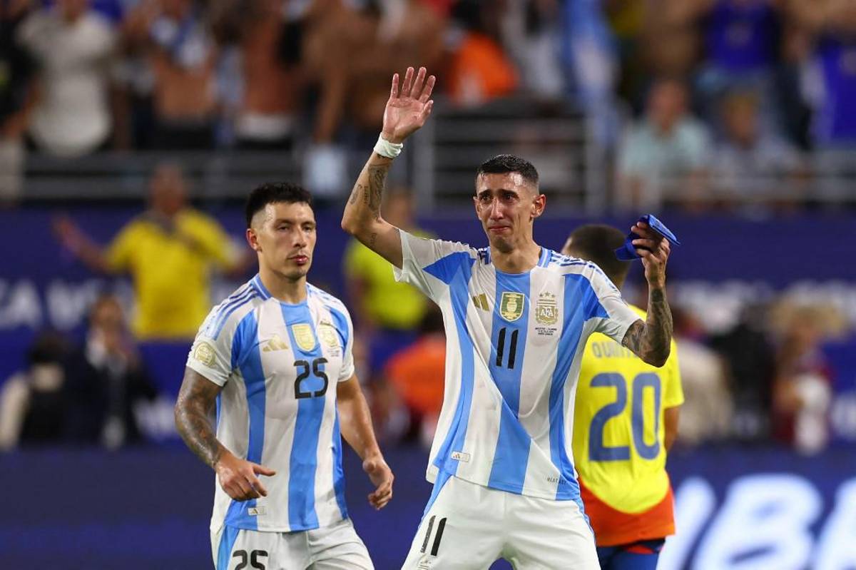 Di María se despide llorando: así fue su última noche con Argentina y ‘salda deuda’ con Messi en la Copa América 2024