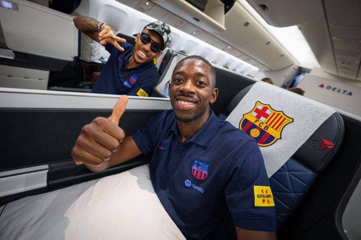 El Barcelona viajó con sus estrellas y nuevos fichajes a Estados Unidos para continuar con la pretemporada.