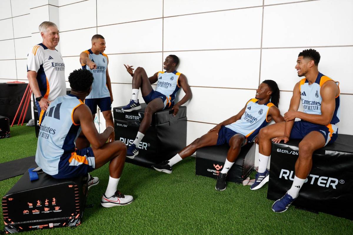 Así sería el primer 11 oficial del Real Madrid en la Supercopa de Europa ante Atalanta ¿Con Mbappé?