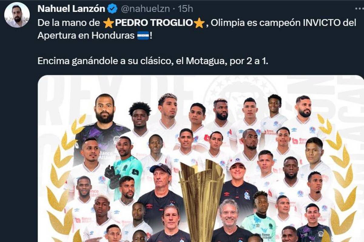 Prensa internacional se rinde ante el Olimpia de Troglio: “Leyenda total”, “No para de dar vueltas”