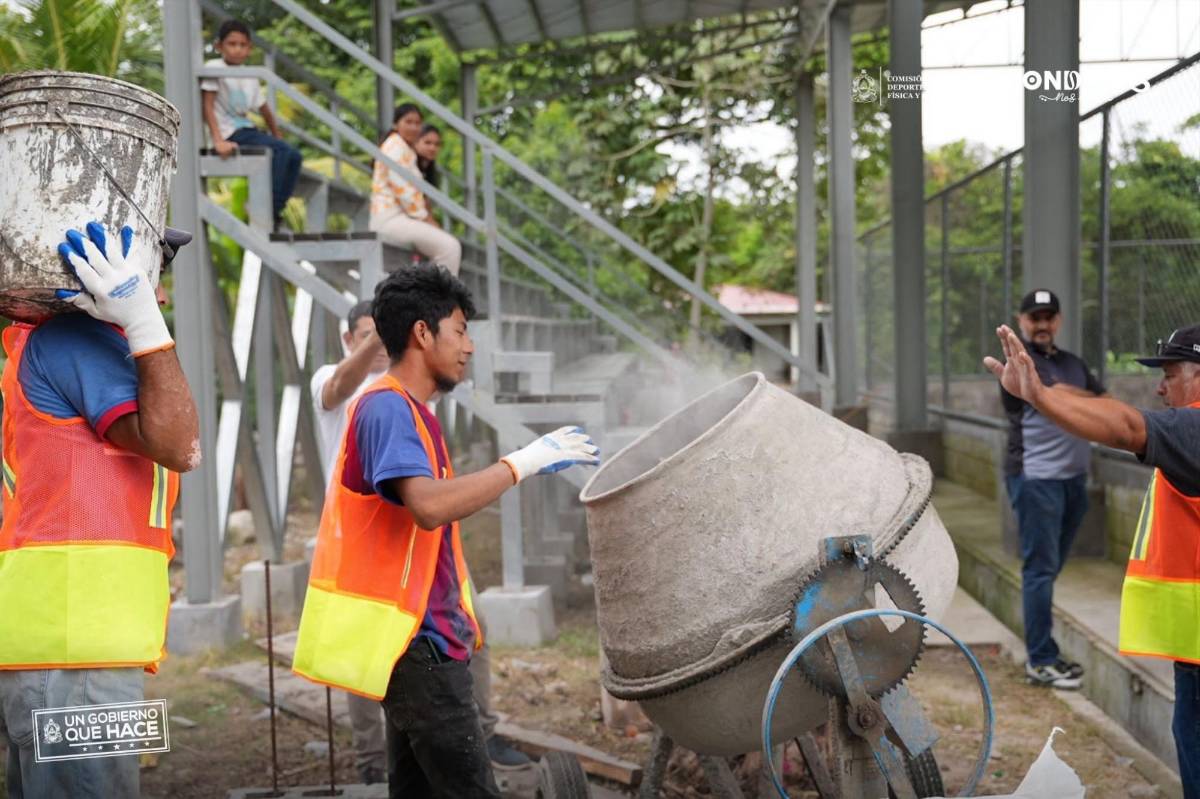 CONDEPOR reactiva proyecto deportivo en Ojo de Agua, Comayagua