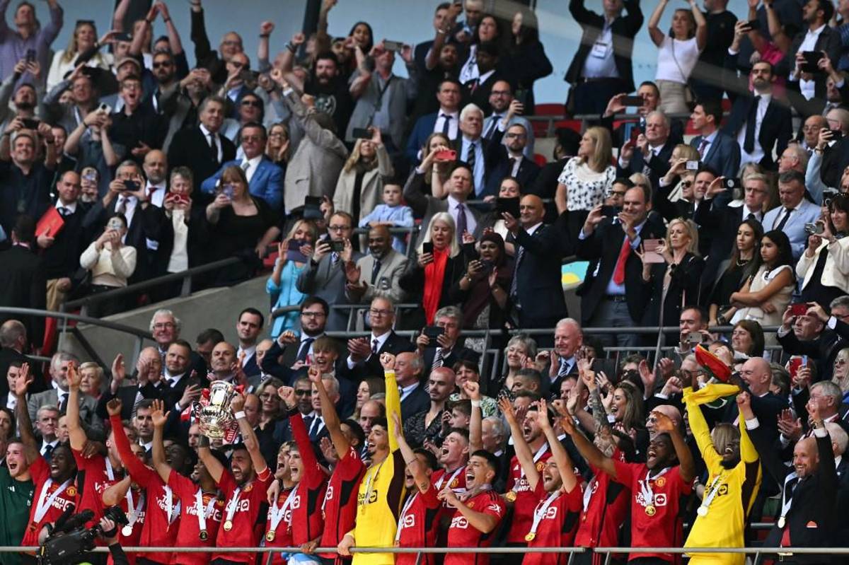 Alocado festejo del United, el motivo de la frustración de Pep Guardiola y Garnacho iguala a Cristiano Ronaldo en FA Cup