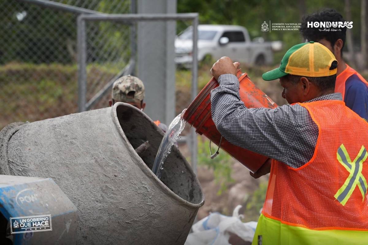 CONDEPOR reactiva proyecto deportivo en Ojo de Agua, Comayagua