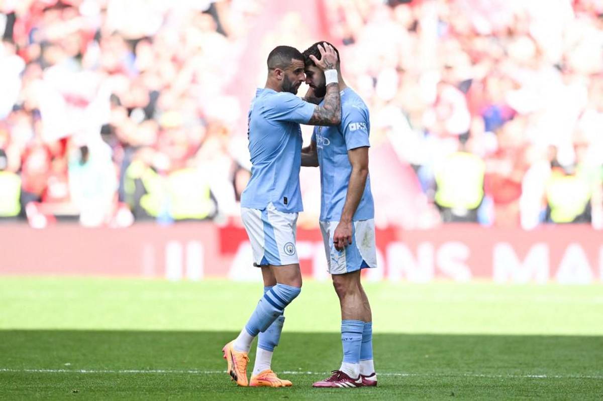 Alocado festejo del United, el motivo de la frustración de Pep Guardiola y Garnacho iguala a Cristiano Ronaldo en FA Cup