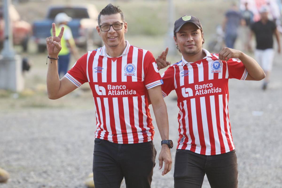 FOTOS: ¡Taquillón! Olimpia le llenó el estadio a Lobos UPNFM: la tremenda hinchada que se apoderó de Choluteca