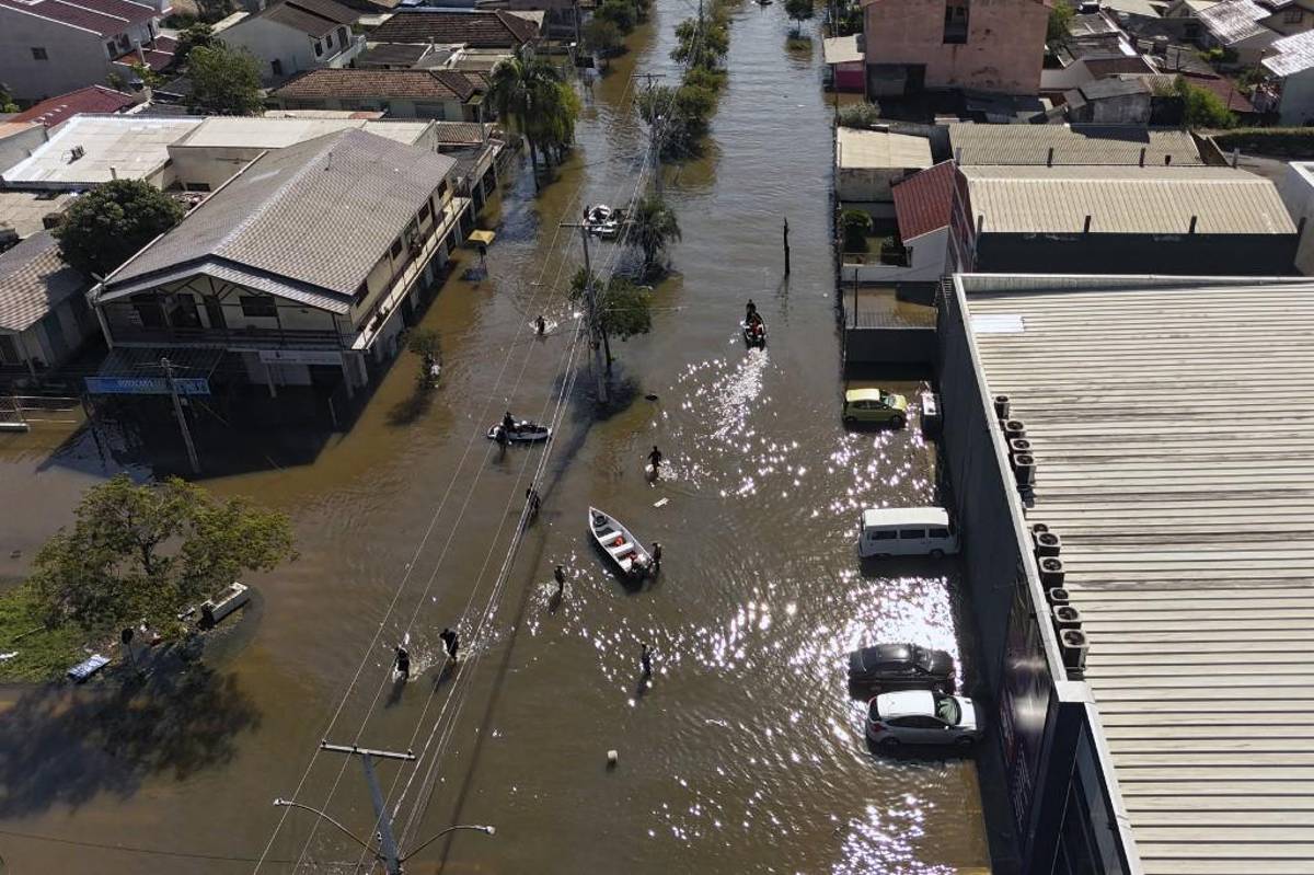 Impactantes imágenes en Brasil: así quedaron los estadios de Gremio e Inter tras inundaciones ¿Cuántos muertos hay?