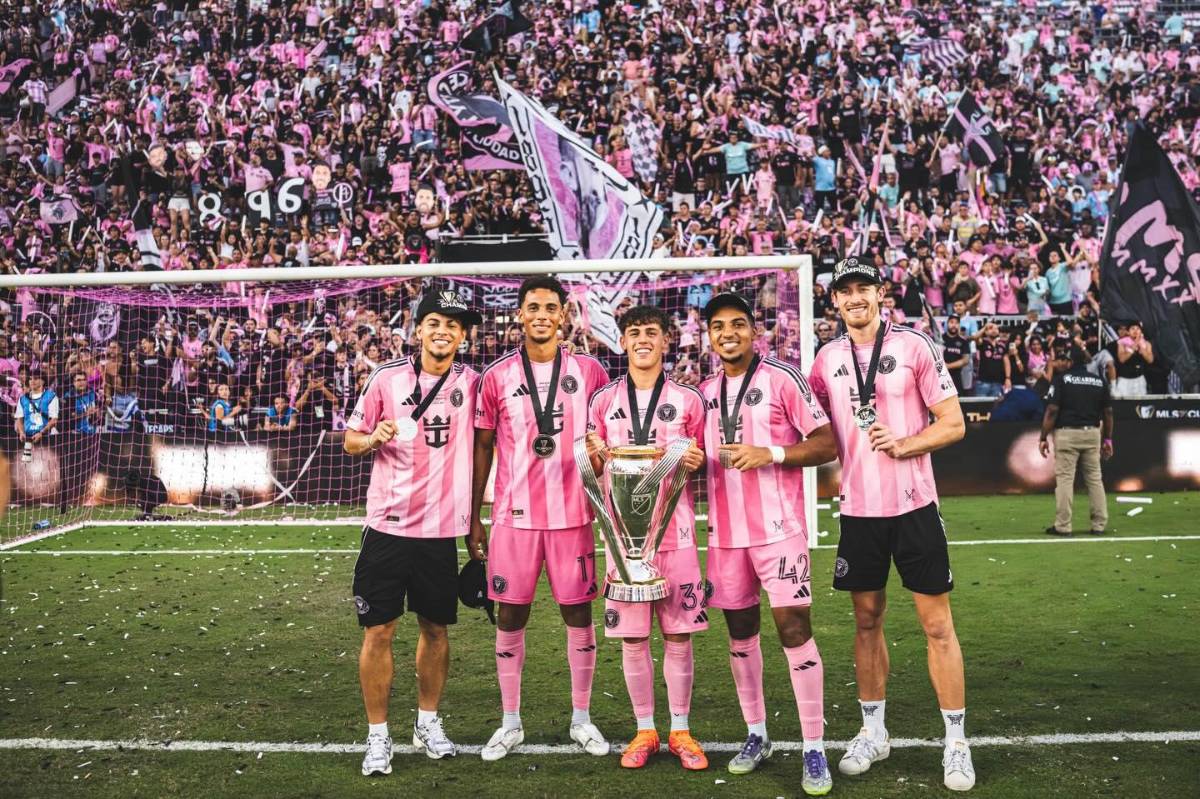 Imágenes: Messi, Antonela y Beckham presentes en el festejo privado de David Ruiz tras ganar el Inter Miami la MLS