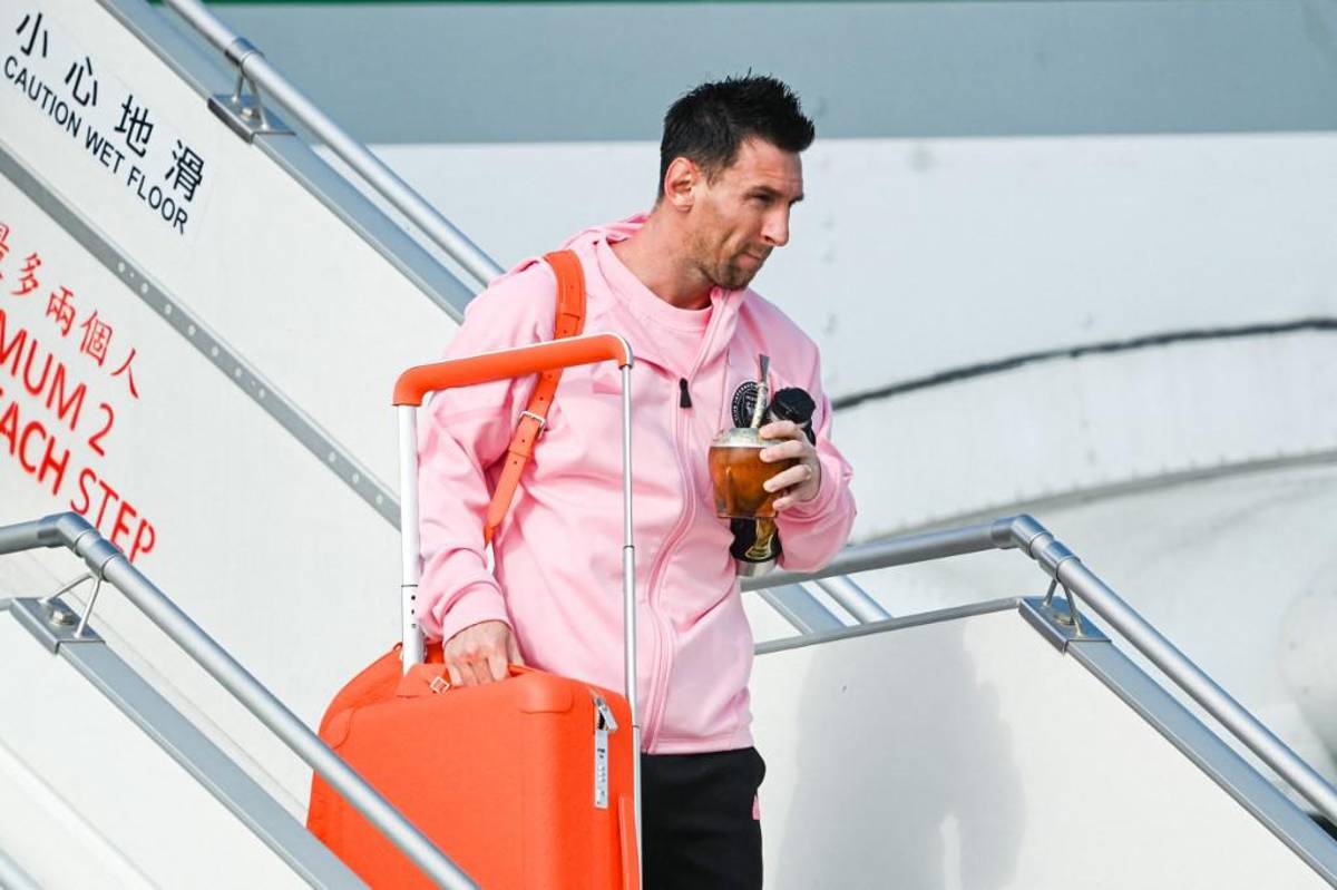 Inter Miami llegó a Hong Kong tras ser humillado por Al Nassr y así fueron recibidos: la locura por ver a Messi