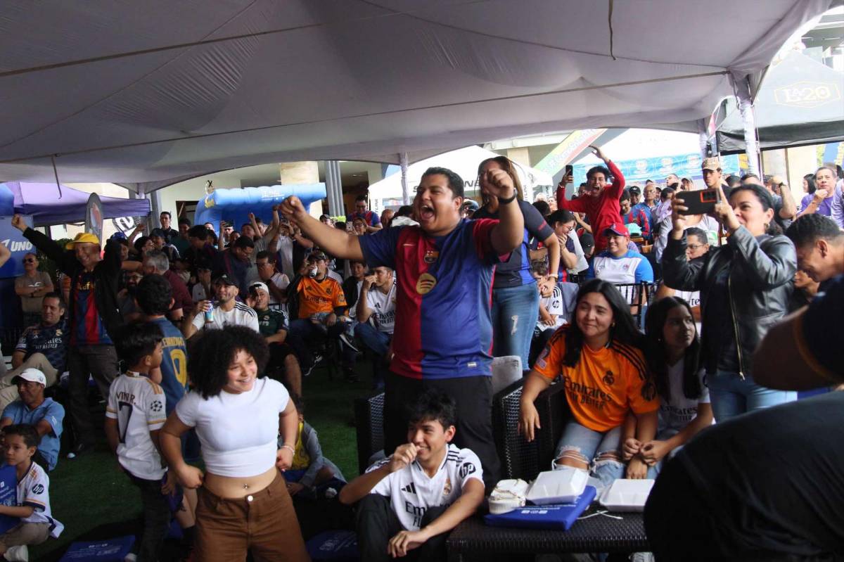 Caras largas, burlas, celebraciones y un “ahorcado”... ¡así se vivió el clásico Real Madrid vs Barcelona en el estadio virtual de DIEZ!