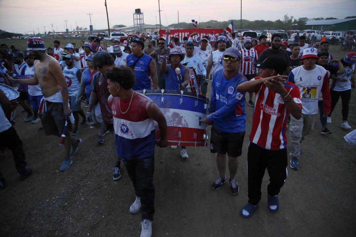 FOTOS: ¡Taquillón! Olimpia le llenó el estadio a Lobos UPNFM: la tremenda hinchada que se apoderó de Choluteca
