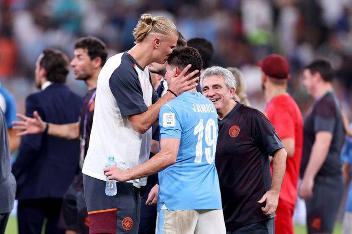 La pelea de Walker y Melo, el beso romántico de Haaland a Julián y el récord de Guardiola con el Manchester City