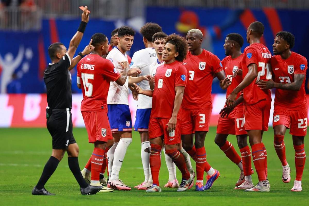 Panamá le ganó la batalla a USA: puñetazos, patadón de Carrasquilla a Pulisic y así festejaron en la Copa América 2024