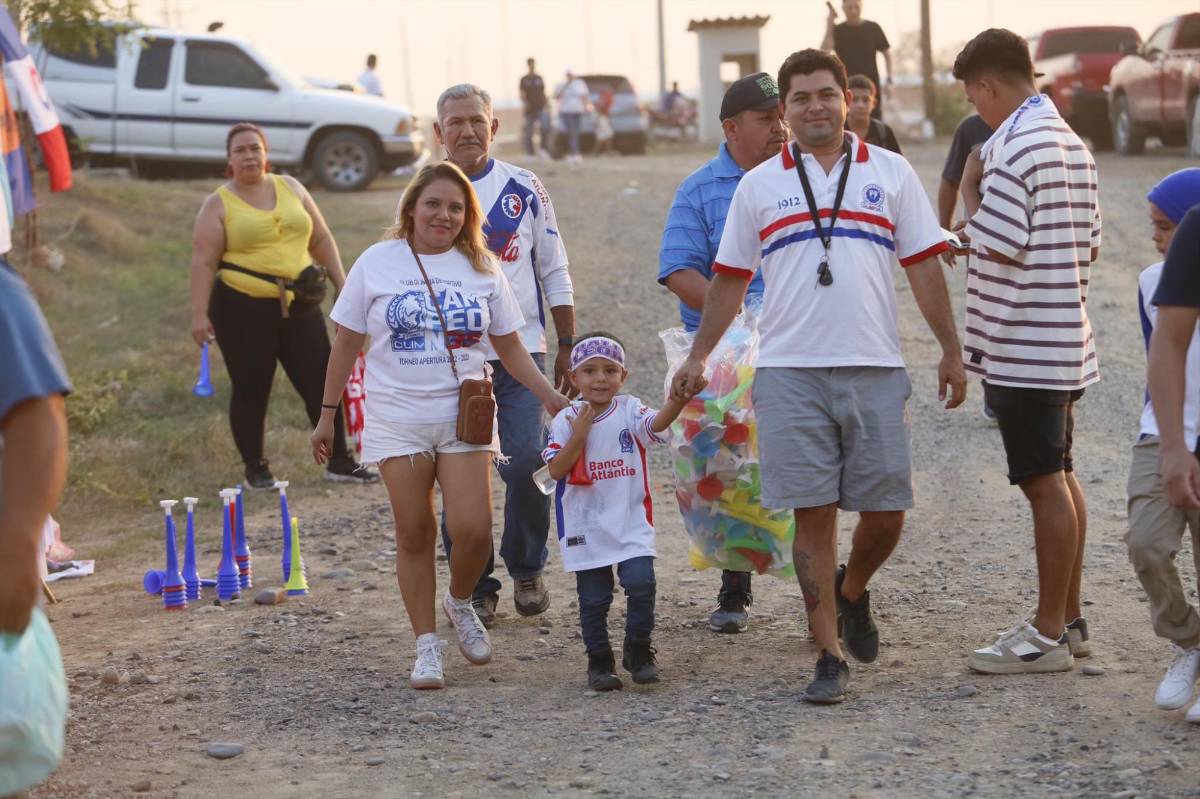 FOTOS: ¡Taquillón! Olimpia le llenó el estadio a Lobos UPNFM: la tremenda hinchada que se apoderó de Choluteca