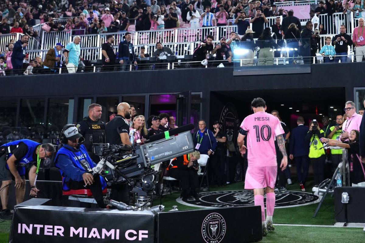 Messi fue la figura y explotó contra el árbitro: Inter Miami empata ‘in extremis’ ante New York City en la MLS 2025