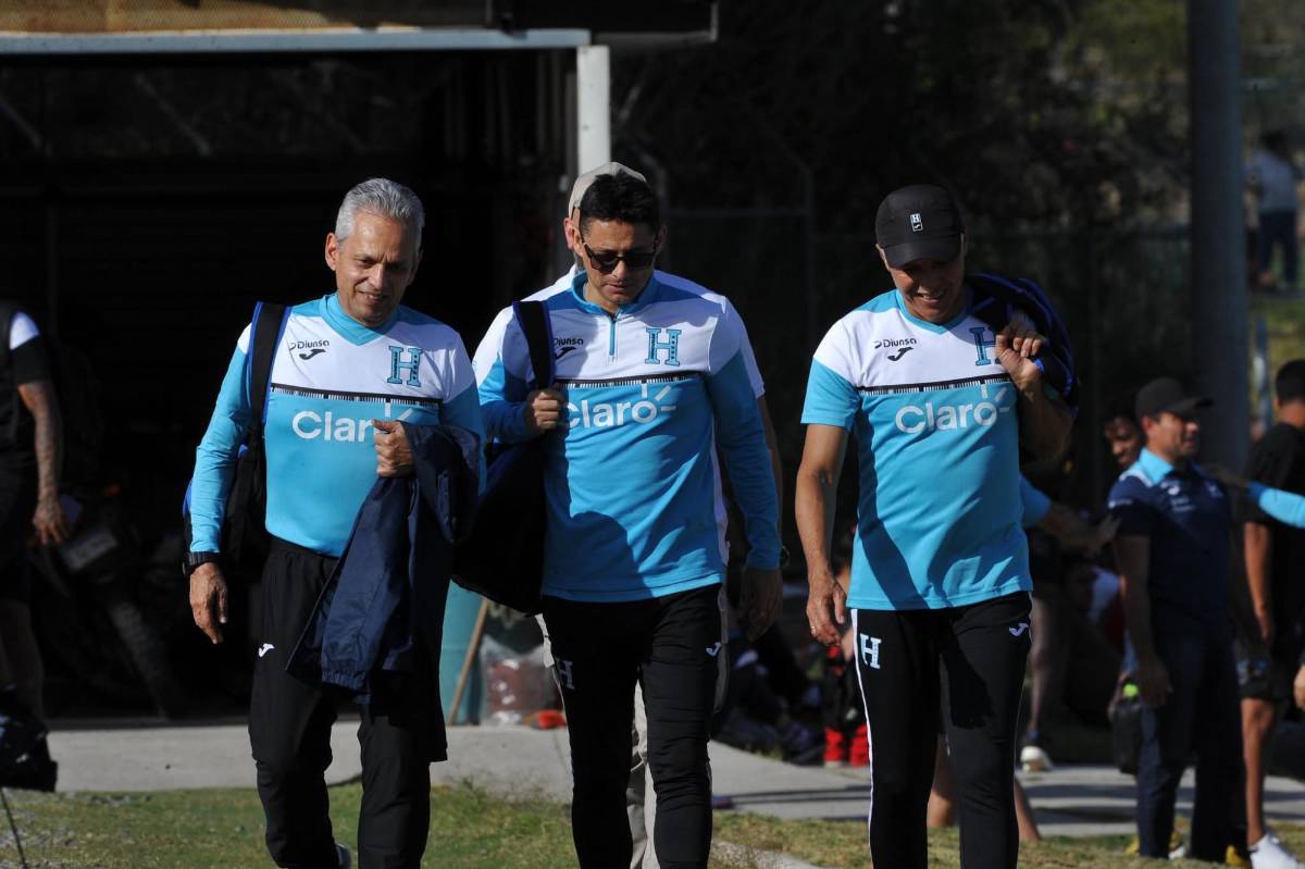 Mathías Vázquez se estrenó en la Selección de Honduras y Rueda se llevó una sorpresa en el entrenamiento