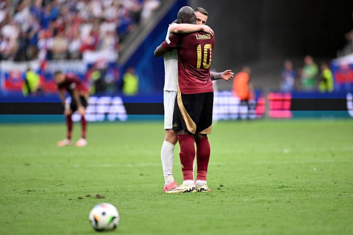 El triste gesto de Lukaku y lo destruyen; Kevin De Bruyne hundido y la fiesta de Eslovaquia en la Eurocopa 2024