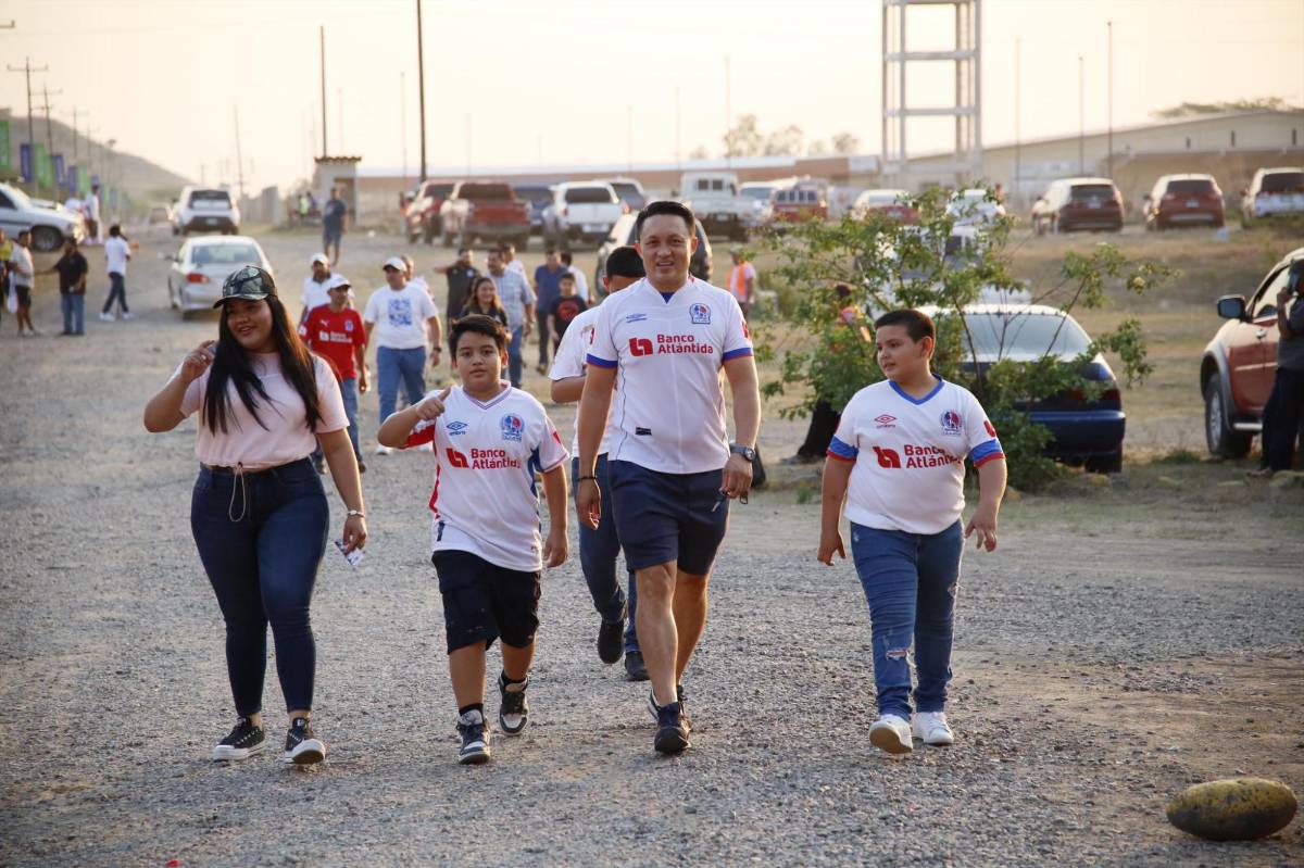 FOTOS: ¡Taquillón! Olimpia le llenó el estadio a Lobos UPNFM: la tremenda hinchada que se apoderó de Choluteca