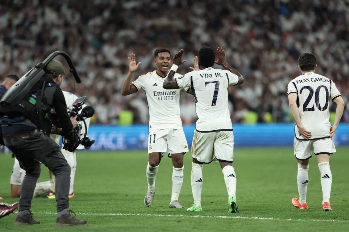 Eufórico festejo de Real Madrid por ir a la final de Champions, la verdad sobre el gol anulado al Bayern Múnich y el villano