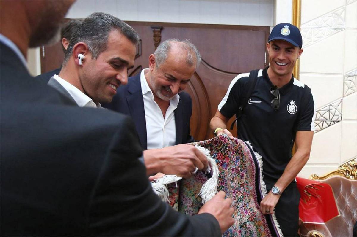 Brutal bienvenida: Cristiano Ronaldo provoca una estampida en Irán con el Al Nassr para jugar Champions