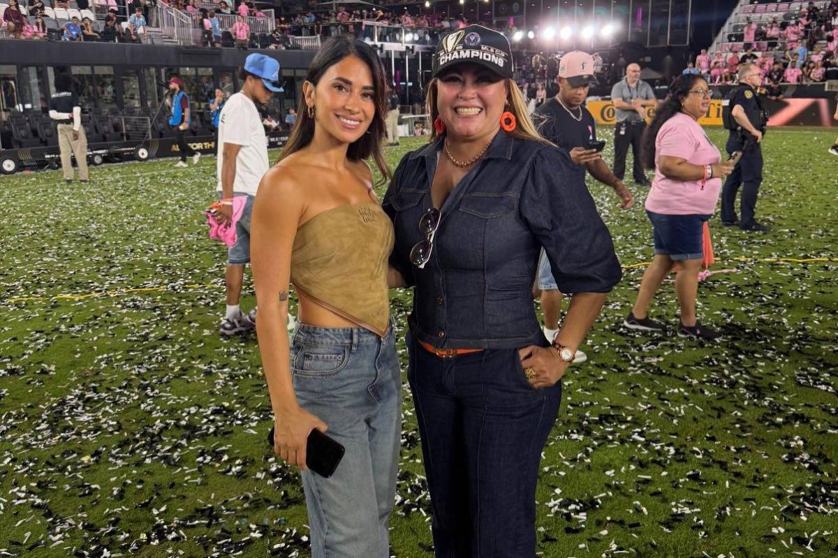 Imágenes: Messi, Antonela y Beckham presentes en el festejo privado de David Ruiz tras ganar el Inter Miami la MLS