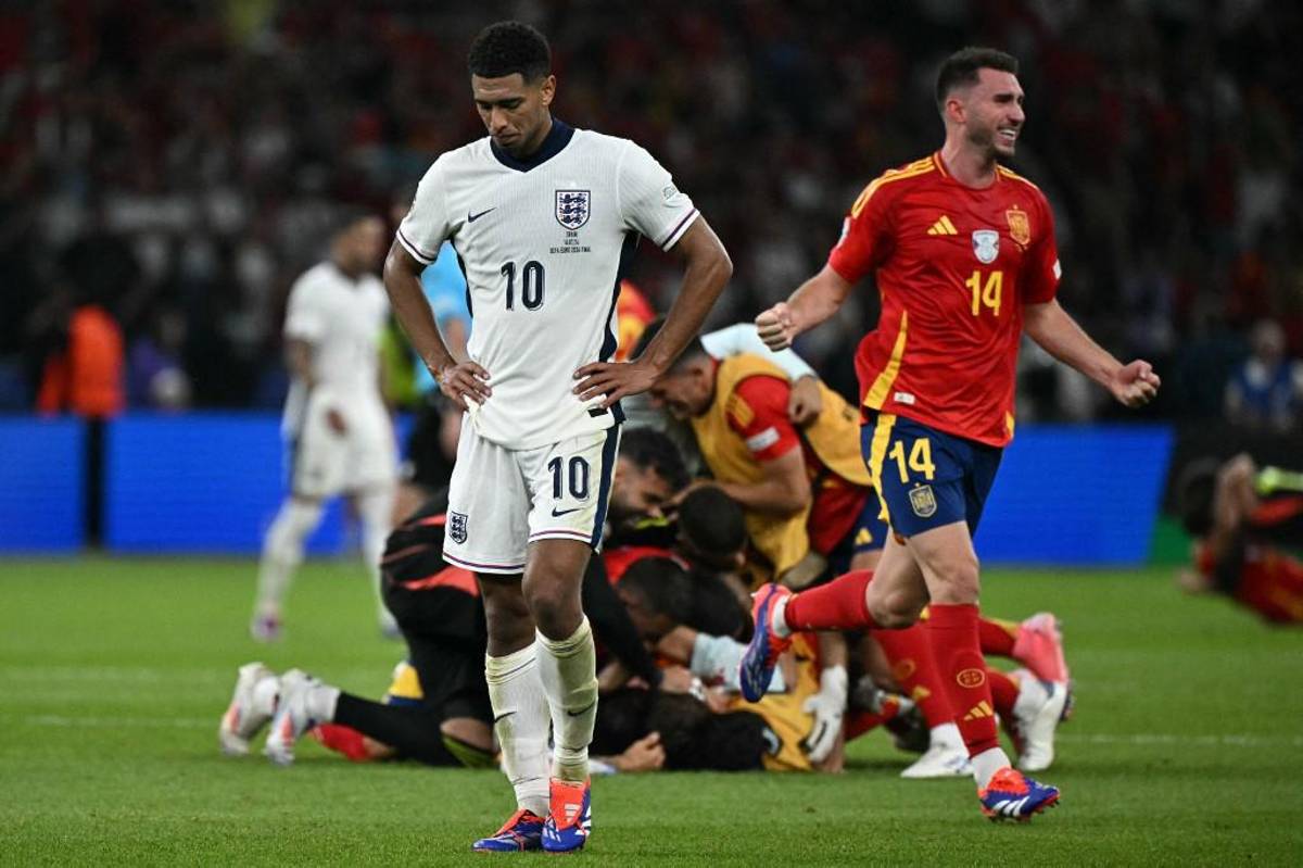 Tremendo enfado de Bellingham, feo gesto de Carvajal a Saka y la celebración de España en la Eurocopa 2024