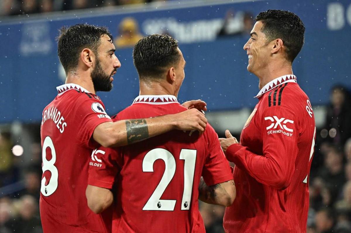 ¡No está acabado! La nueva celebración de Cristiano Ronaldo luego de marcar con el Manchester United su gol 700