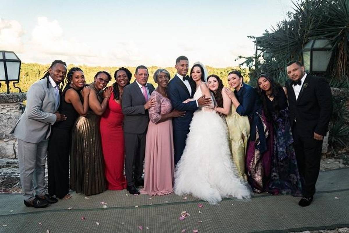 Choco Lozano se casó en República Dominicana con hermosa modelo hondureña: fotos de la linda boda y el cantante invitado