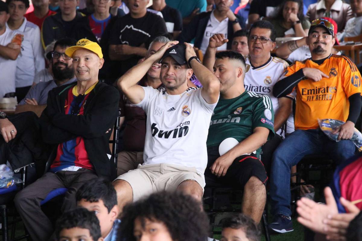 Caras largas, burlas, celebraciones y un “ahorcado”... ¡así se vivió el clásico Real Madrid vs Barcelona en el estadio virtual de DIEZ!