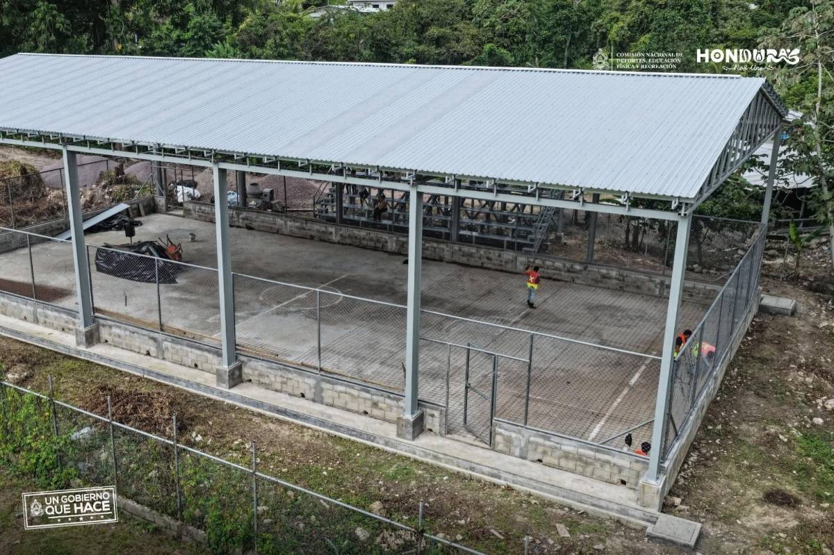 CONDEPOR reactiva proyecto deportivo en Ojo de Agua, Comayagua