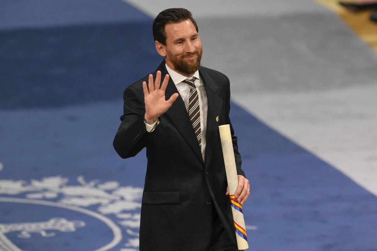Messi recibe histórico premio: las palabras de la Princesa Leonor y mensaje del Barça