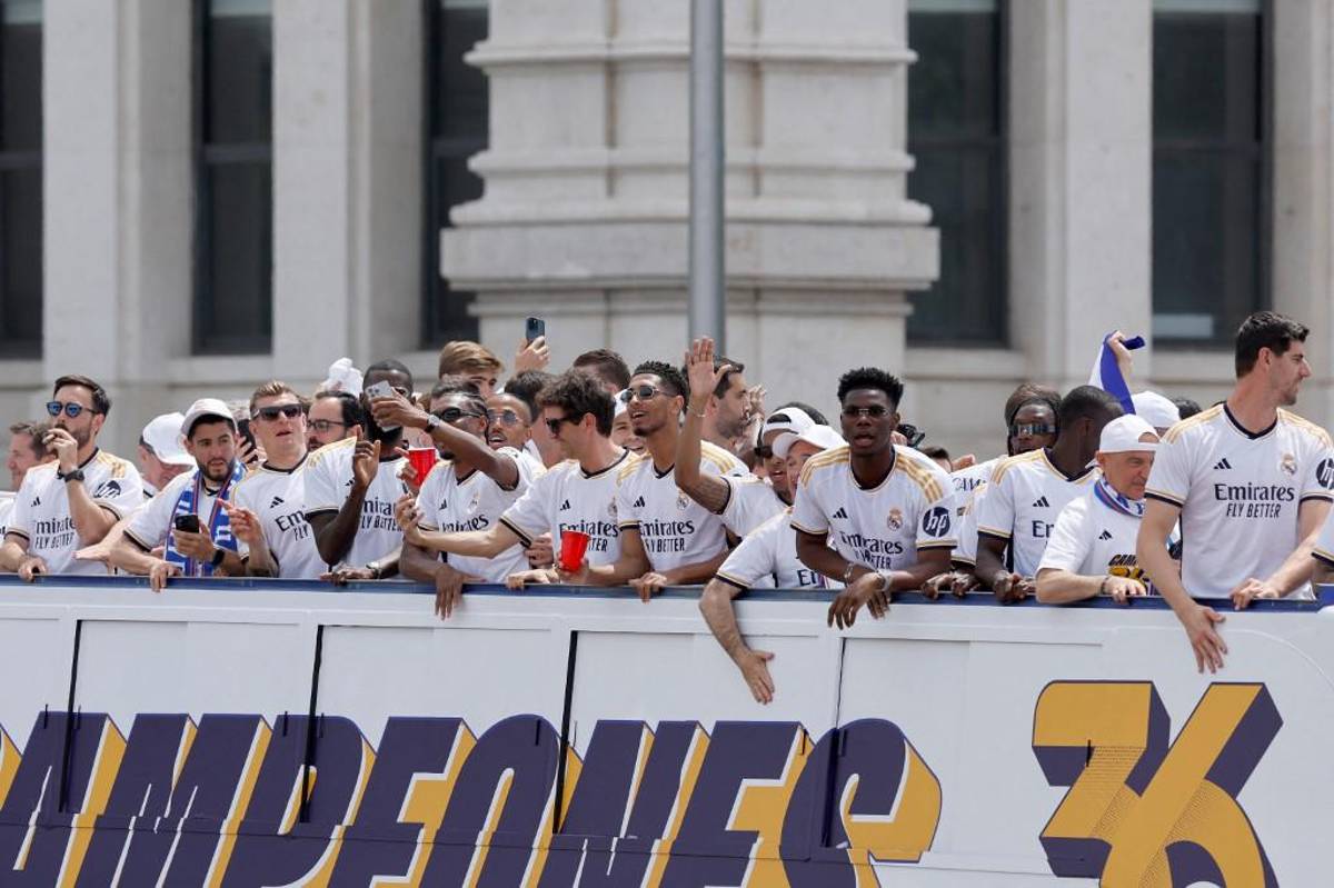 El próximo fichaje, la petición a Modric y Mbappé ‘presente’: Así festejó Real Madrid su Liga Española número 36