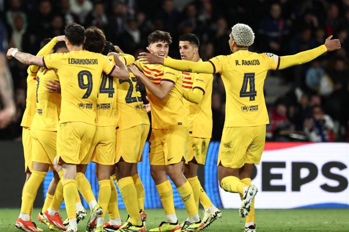 Barcelona derrotó 3-2 al PSG en la ida de los cuartos de final de la Champions League.