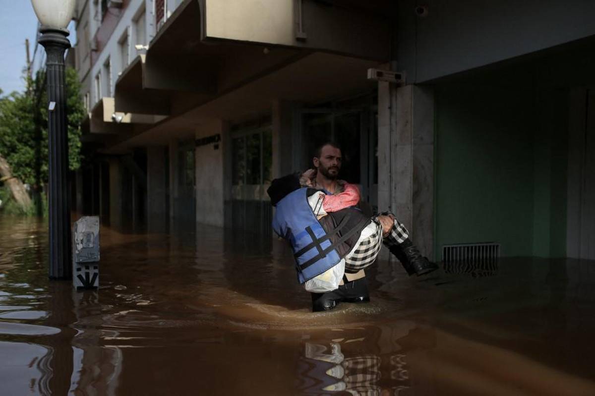 Impactantes imágenes en Brasil: así quedaron los estadios de Gremio e Inter tras inundaciones ¿Cuántos muertos hay?