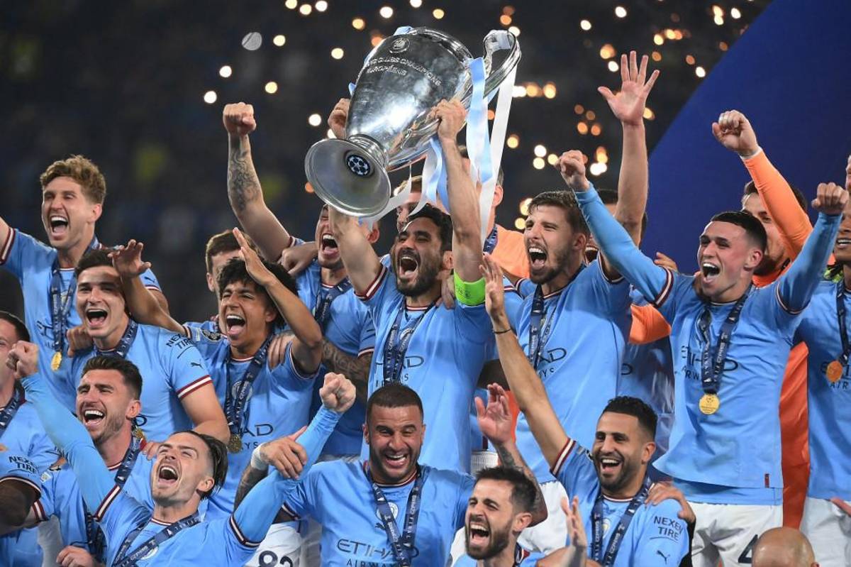 Manchester City campeón: El tremendo abrazo de Haaland y Pep; Lukaku junto a Lautaro destrozados tras perder la Champions