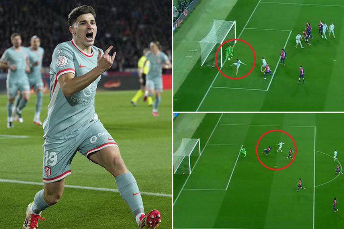 Las polémicas que el VAR no intervino, el festejo del Cholo y el amargo mensaje de Barcelona tras empatar en Copa del Rey