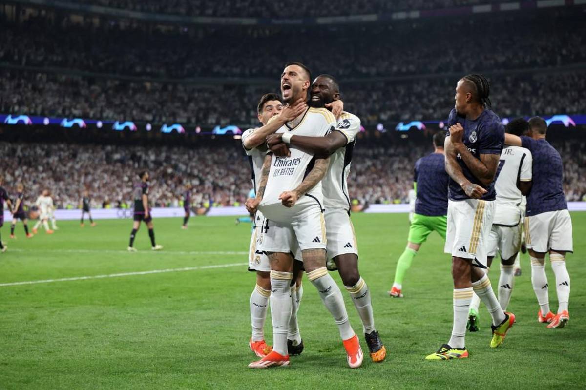 Eufórico festejo de Real Madrid por ir a la final de Champions, la verdad sobre el gol anulado al Bayern Múnich y el villano