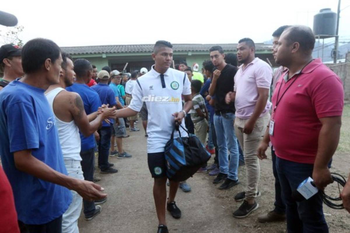 ¡Qué dolor! Los jugadores del Juticalpa y su sufrimiento tras el descenso