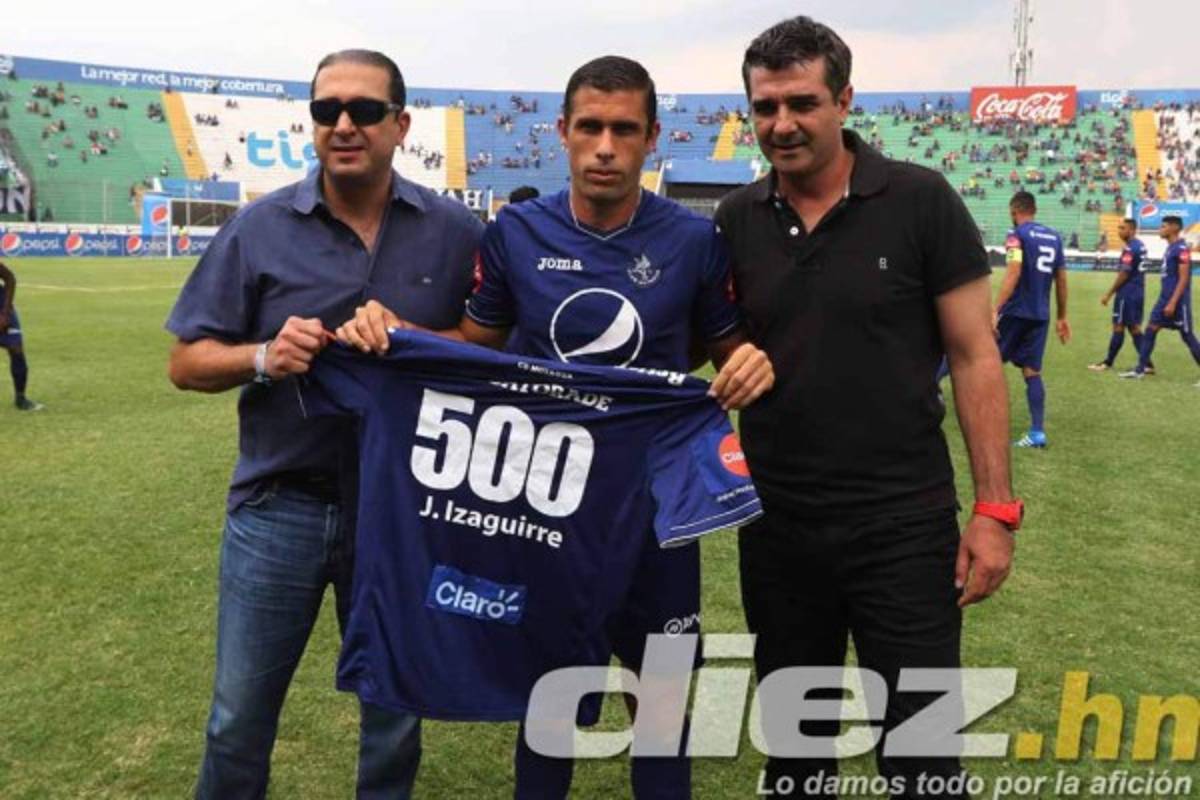 El errorazo de Motagua al homenajear a Junior Izaguirre por su juego 500