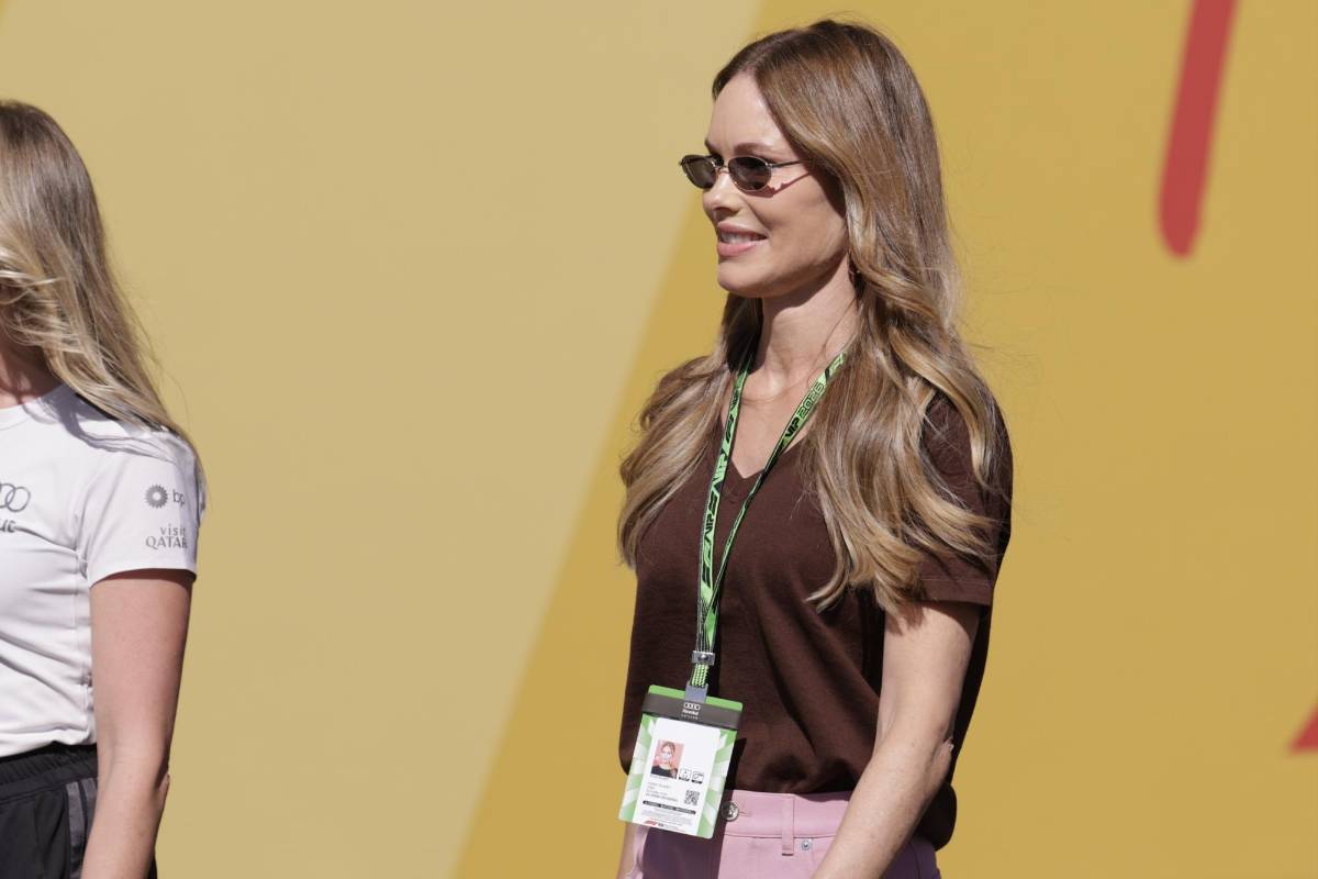 Virginia Fonseca, novia de Vinicius impacta en el Gran Premio de Madrid F1