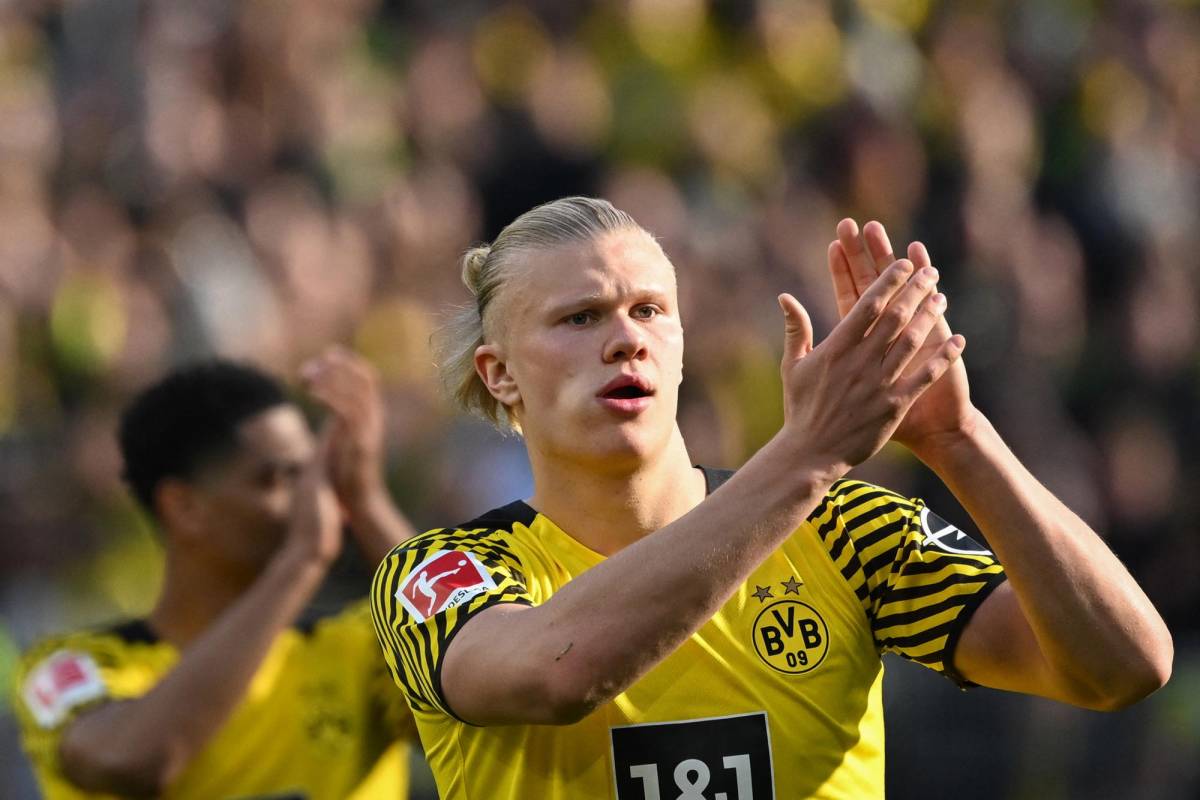 ¡Paliza de escándalo! Dortmund humilló al Wolfburgo en la Bundesliga; Erling Haaland marcó doblete