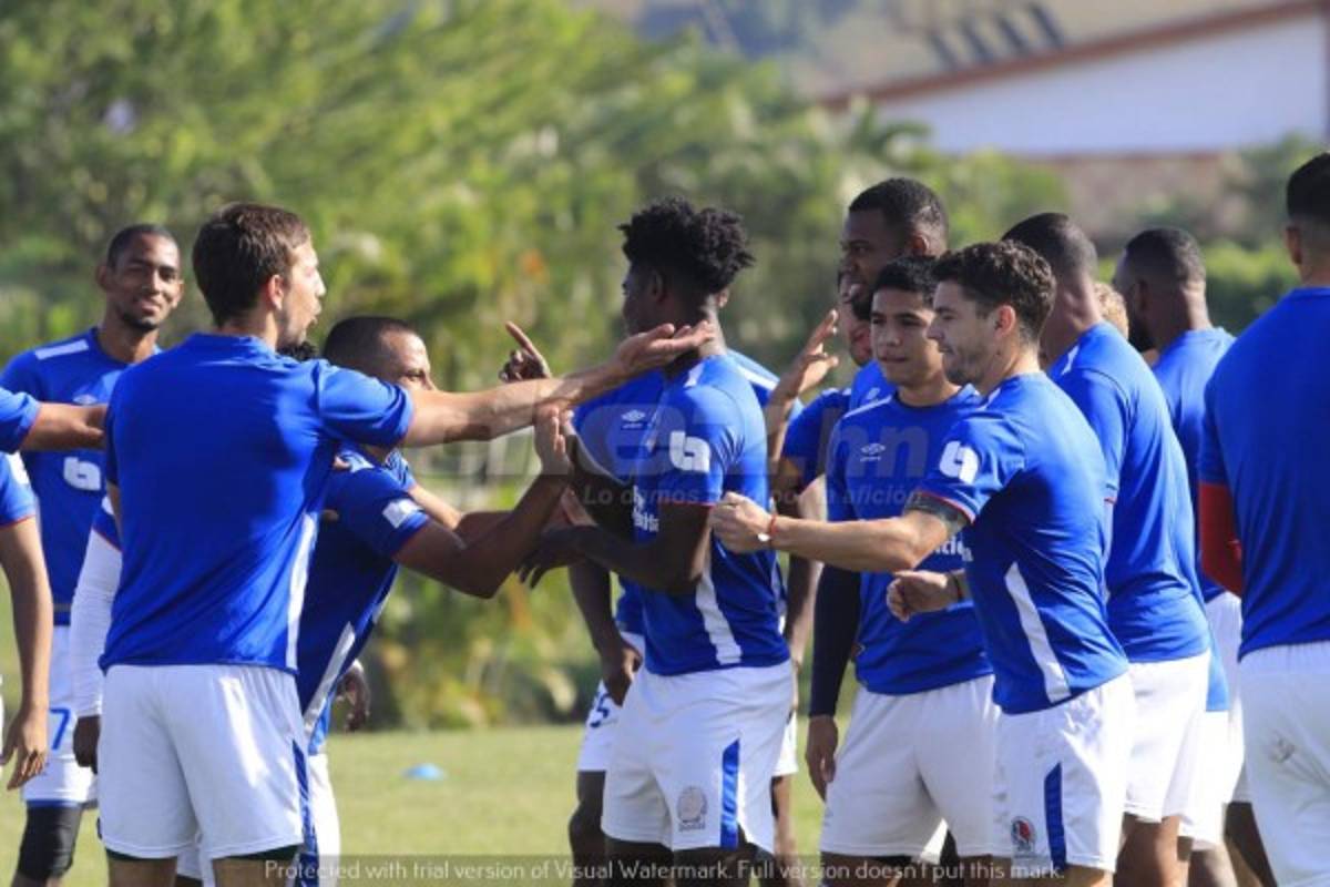 Con alegría y enfocado en un triunfo, cerró Olimpia preparación para enfrentar a Motagua