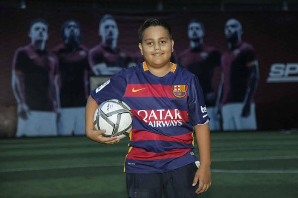 FOTOS: Conocé a los niños hondureños que tiene nombres de cracks del fútbol
