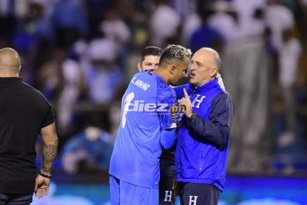 Las dramáticas imágenes de un derrotado Coito y la tristeza en futbolistas; Keylor Navas volvió a conquistar a los hondureños