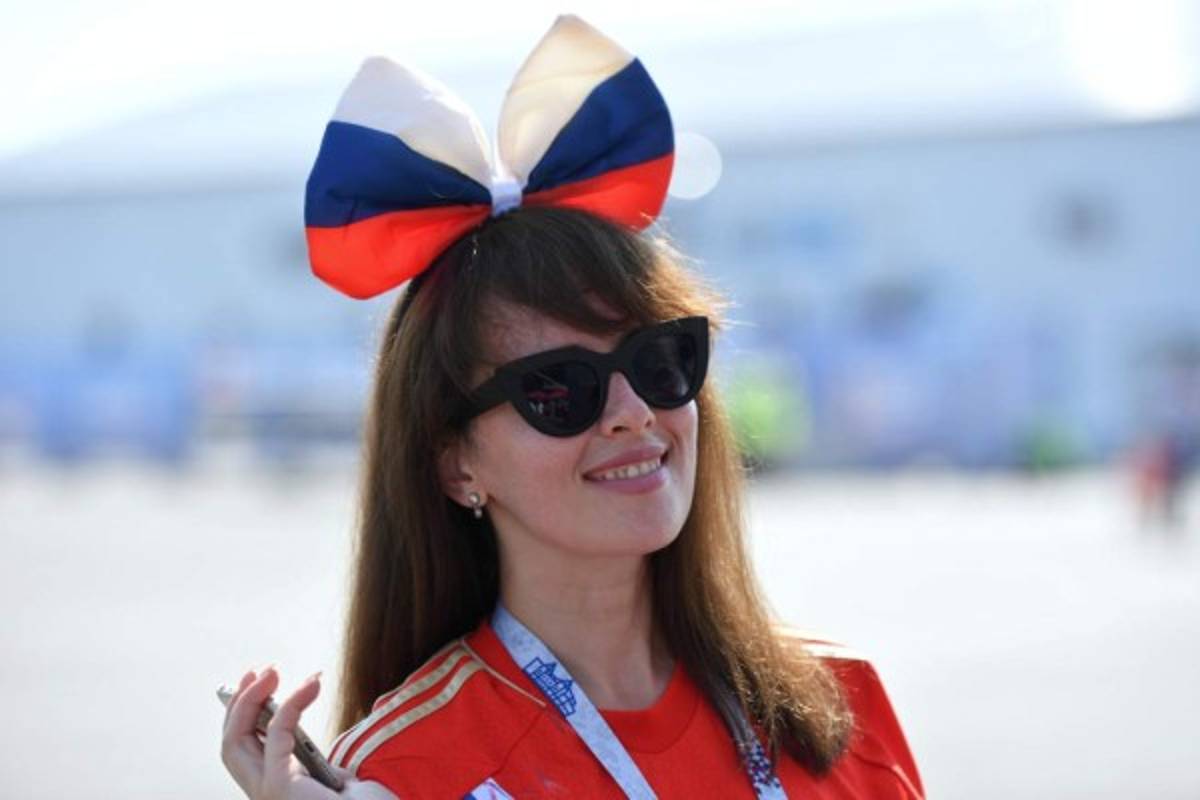 La belleza rusa se apodera del Mundial 2018 en el juego ante Uruguay