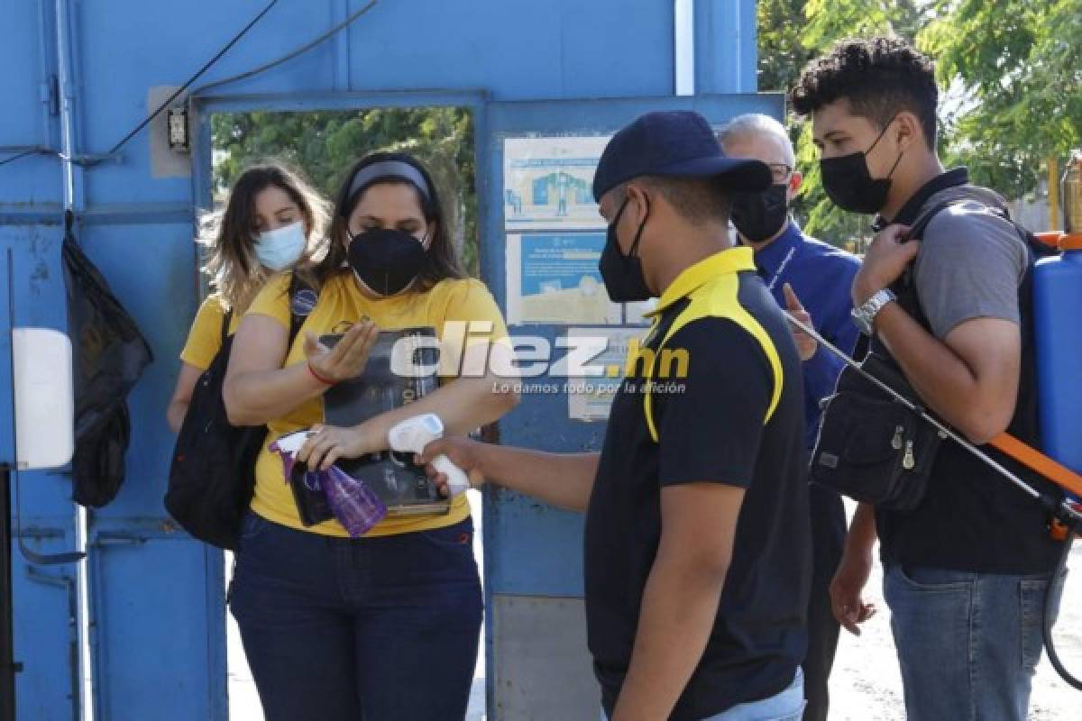 Real España vs. Motagua: El Olímpico se pinta de amarillo y negro entre incertidumbre por ingreso de afición