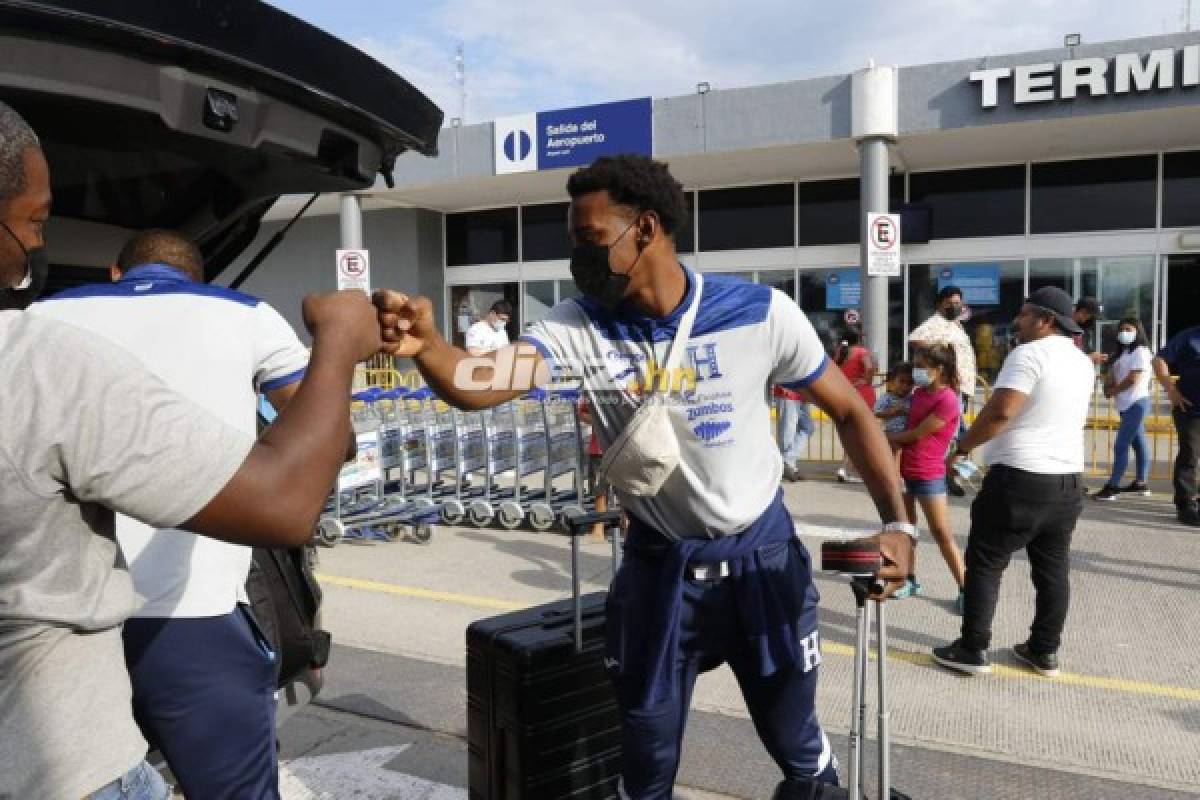 Fotos: Así fue regreso de la Selección de Honduras tras la amarga derrota sufrida en Costa Rica
