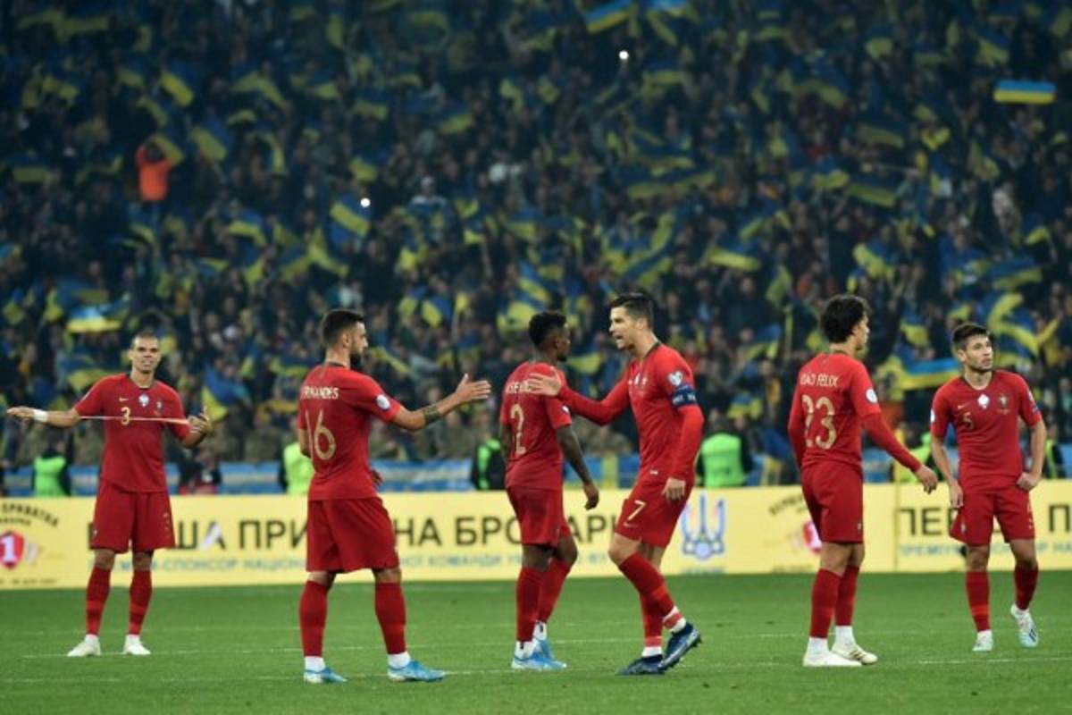 NO VISTE EN TV: Explosión ucraniana y el gesto de Cristiano Ronaldo al final del partido