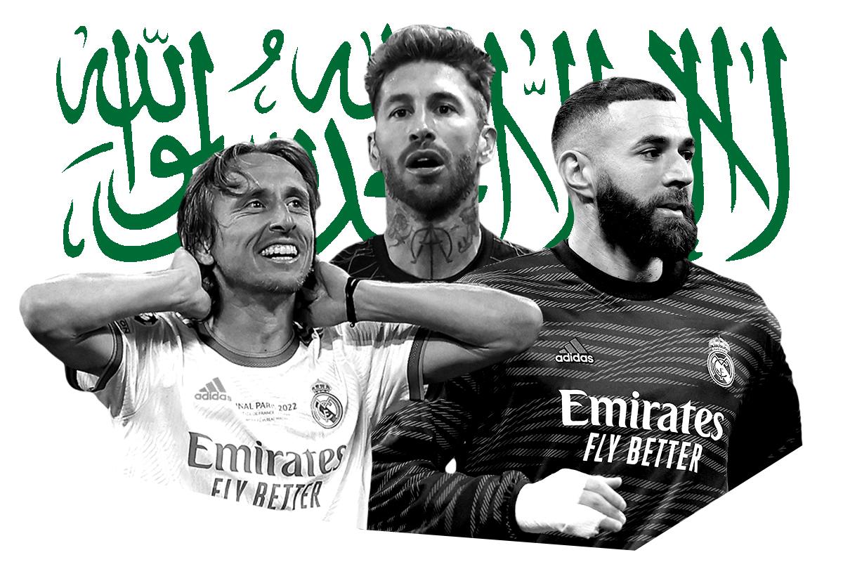 En los últimos días ha saltado el rumor de que el Al Nassr quiere a Sergio Ramos, Modric y Benzema. Sería un equipazo si los junta con Cristiano Ronaldo.
